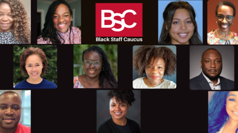 Black Staff Caucus Executive Members