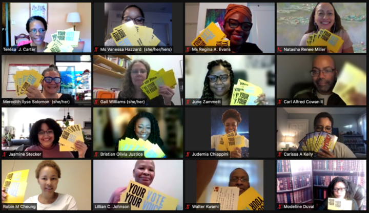 Postcards for Climate Change Zoom Event (October 2021)
